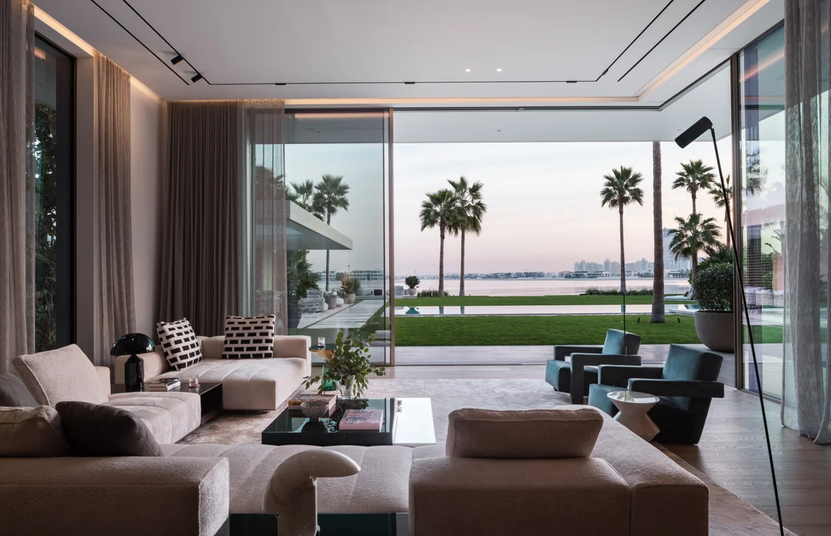 Living spaces within the collection
